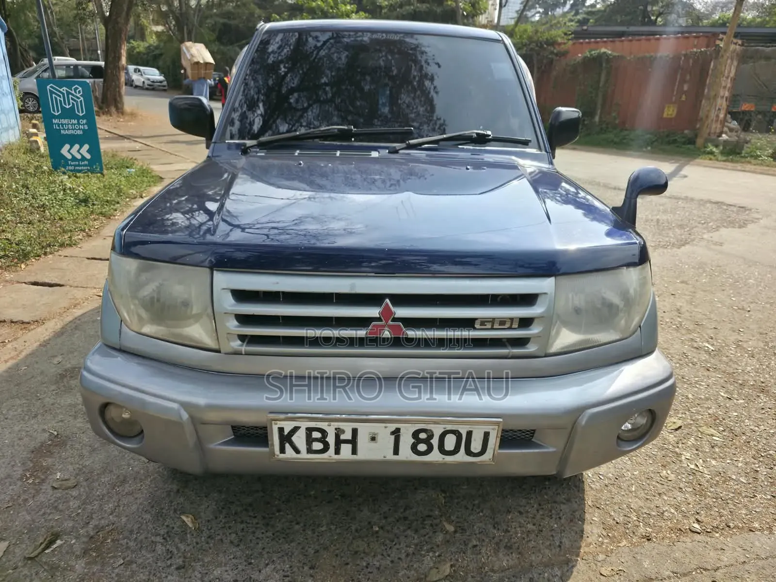 Mitsubishi Pajero 2002 Blue