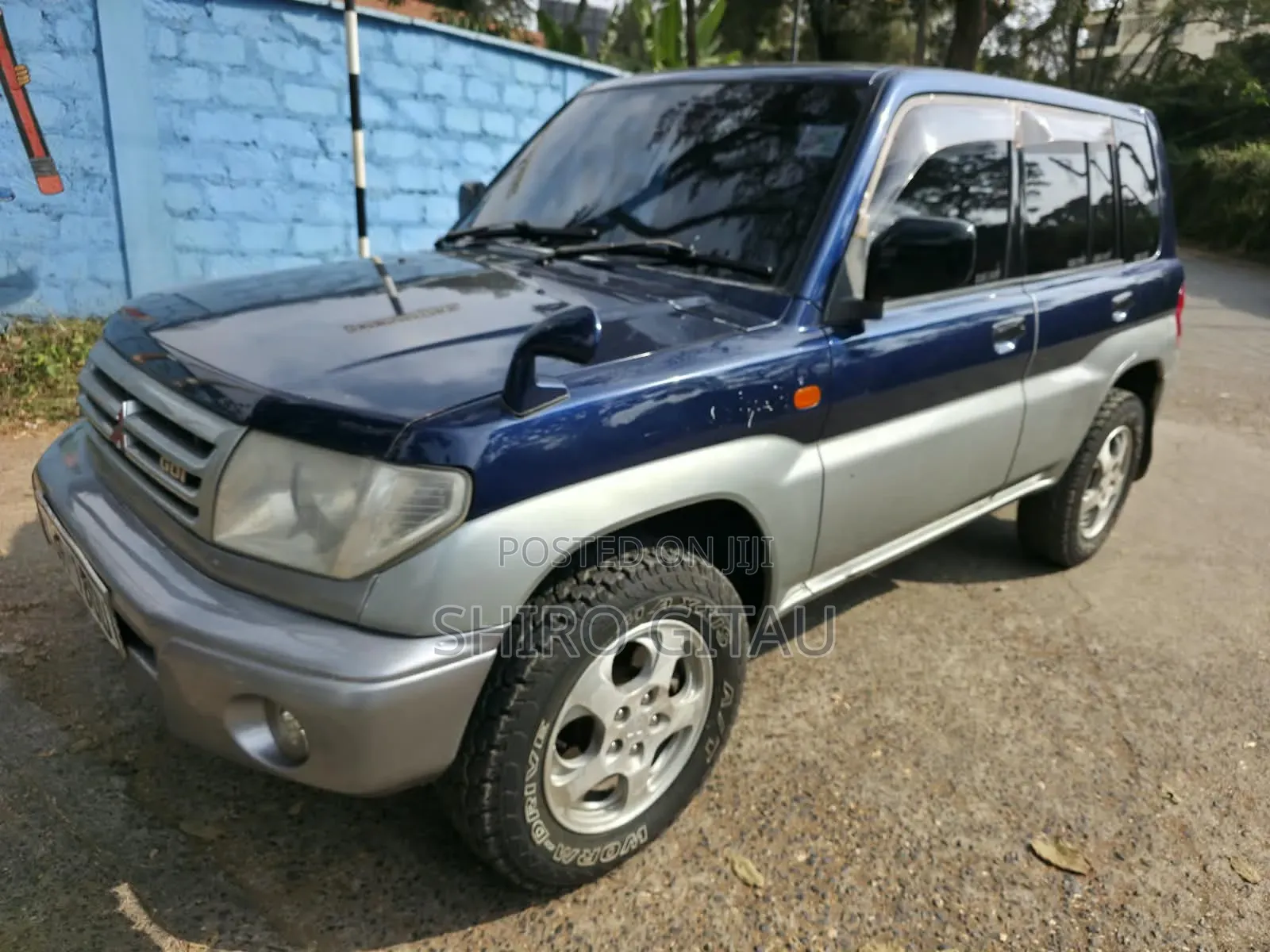 Mitsubishi Pajero 2002 Blue