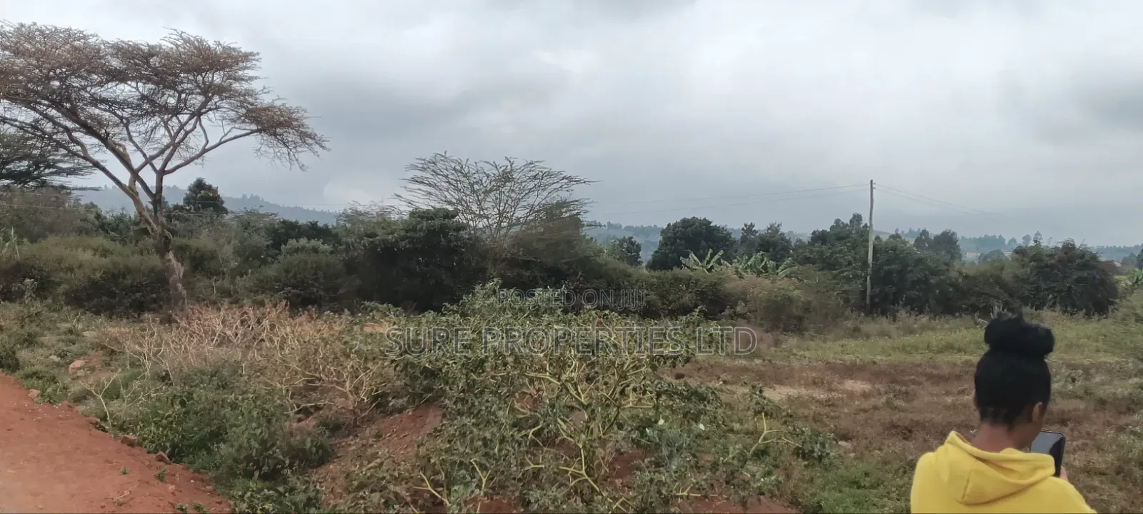 Kikuyu Prime 2 Acres in Nachu Mbomboini on Tarmac