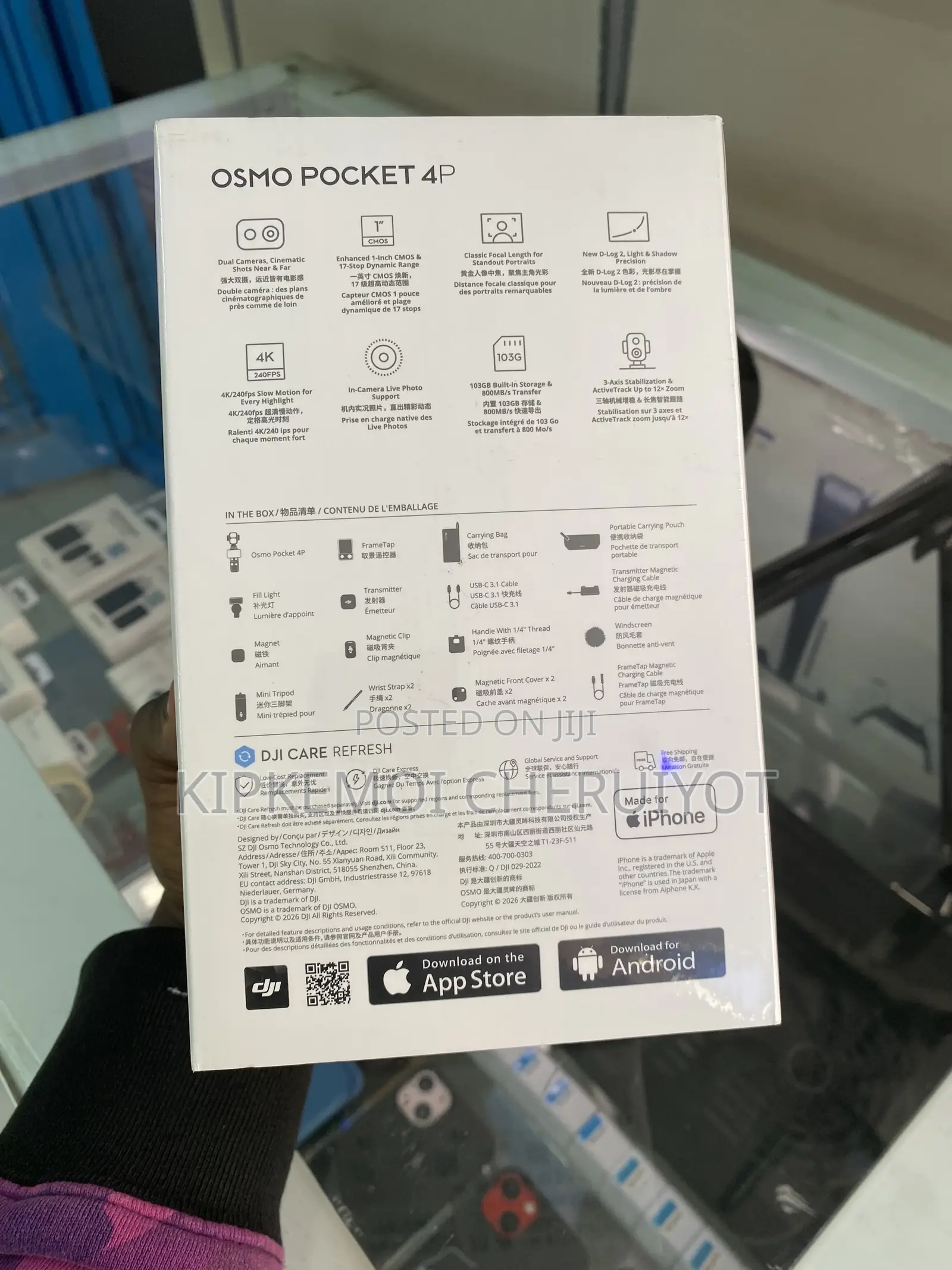 Dji Osmo Pocket 4p Vlog Combo