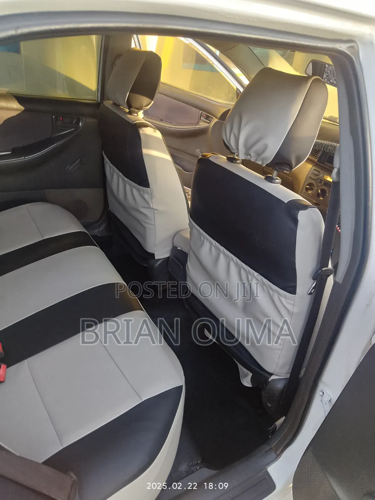 Toyota NZE Seat Covers – Custom Made | KSh 7,999