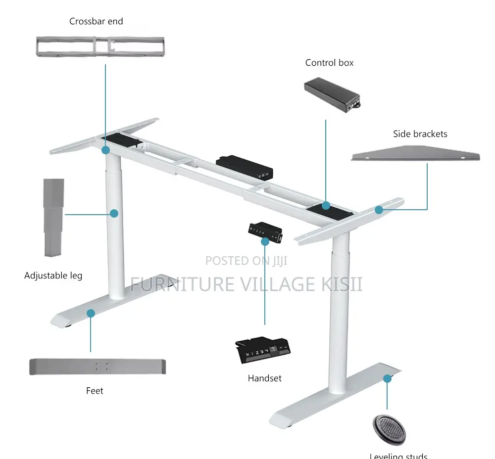 Office Desk: Electronic Standing Desk