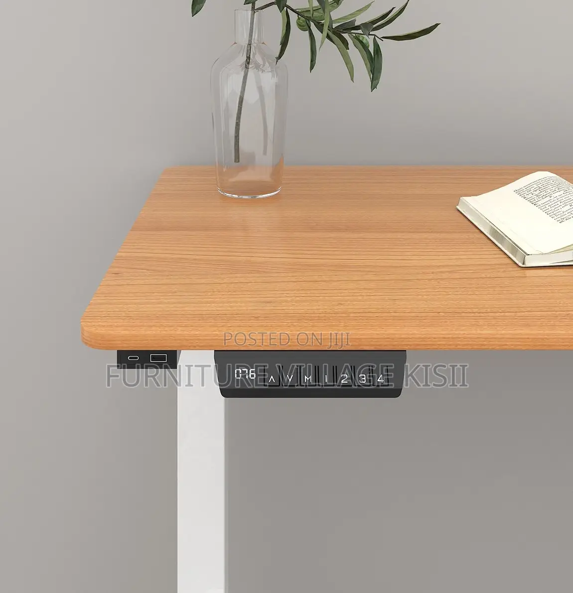 Office Desk: Electronic Standing Desk