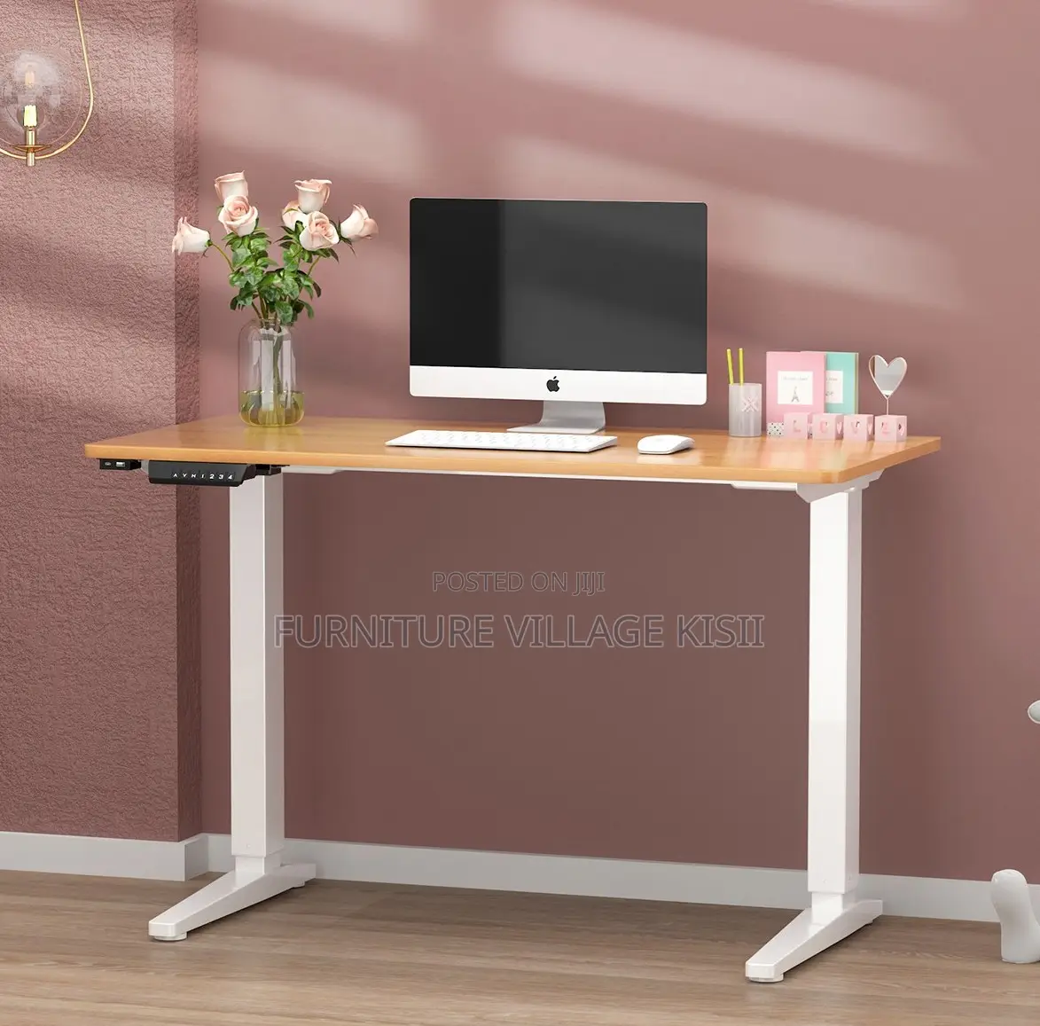Office Desk: Electronic Standing Desk