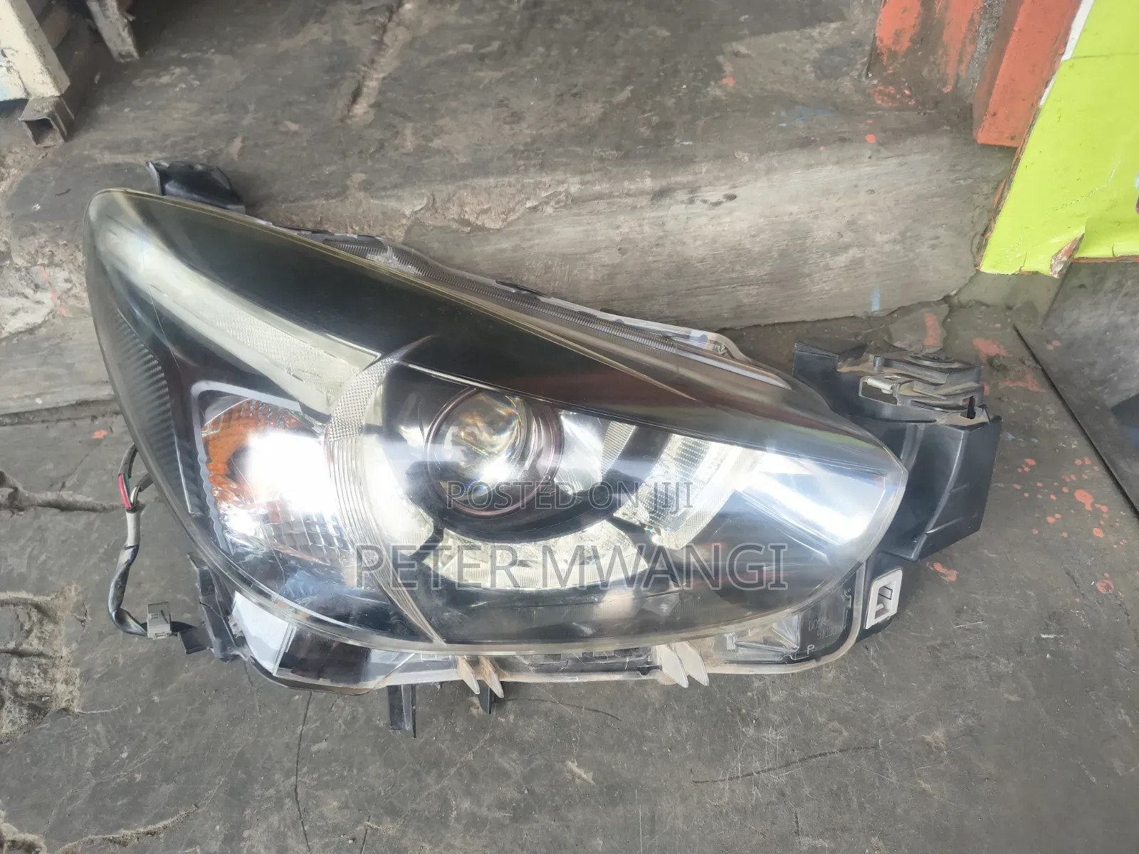 Mazda Demio 2015 Headlight