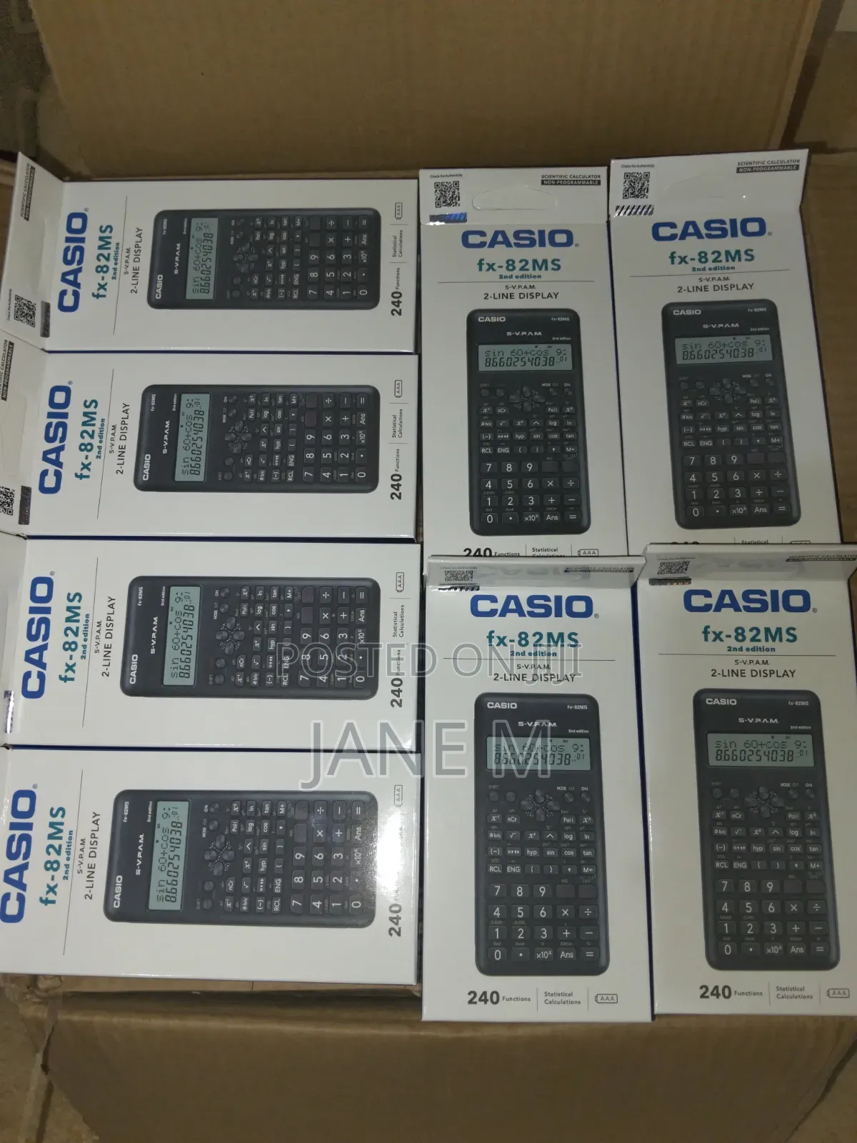 FX-82MS-2nd Edition Scientific Calculator
