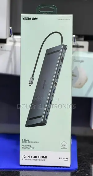 Green Lion 12-in-1 HDMI USB-C HUB