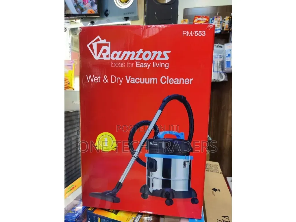 Vacuum Cleaner 21 Litres Wet and Dry - Ramtons