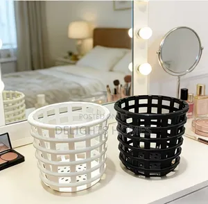Woven Pattern Desktop Storage Box_car