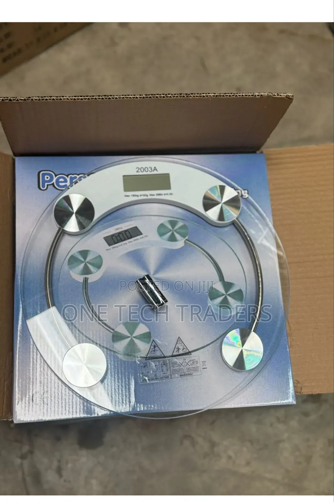 Glass Bathroom Scale