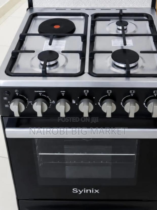 Syinix New Model 60 by 60 Standing Cooker 3+1