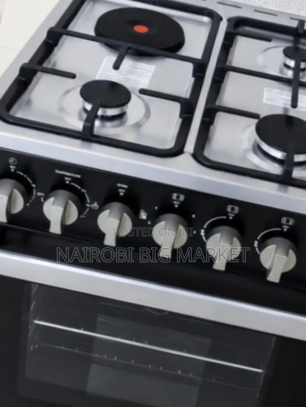 Syinix New Model 60 by 60 Standing Cooker 3+1