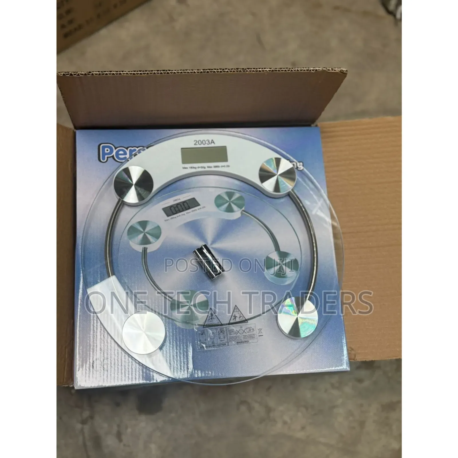 Glass Bathroom Scale