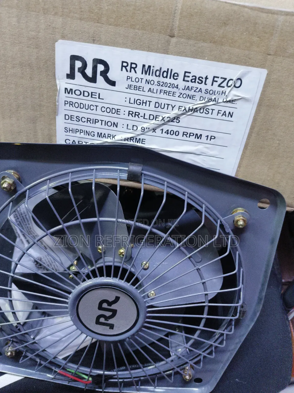 Metallic Exhaust Fans 9"
