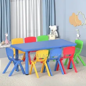 Kids Table; Strong and Durable Kindergarten Study Table for Preschool