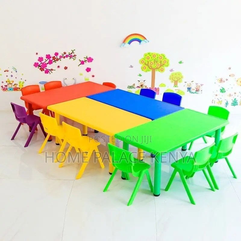 Kids Table; Strong and Durable Kindergarten Study Table for Preschool