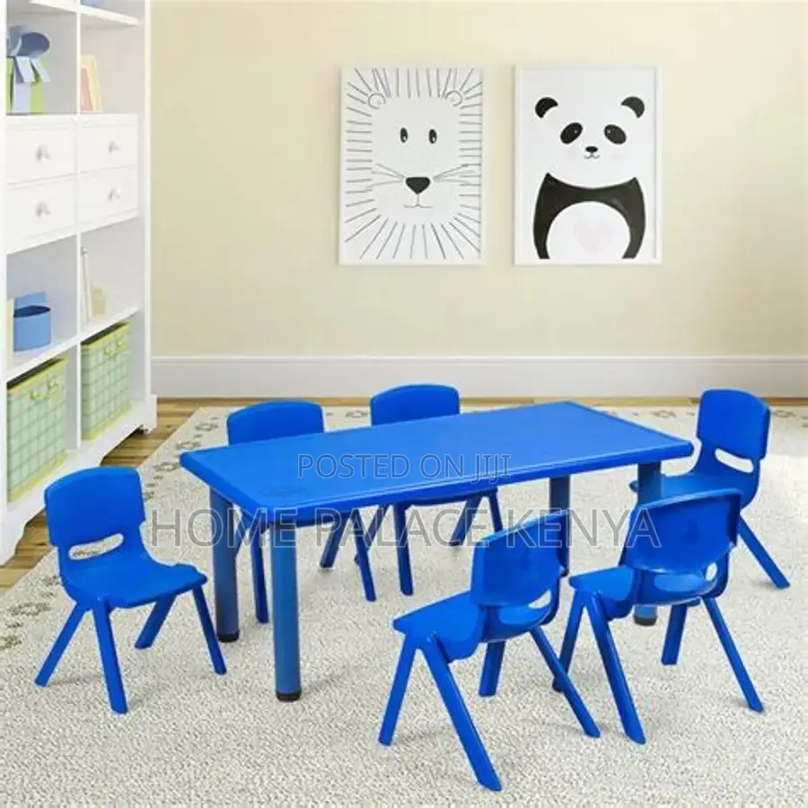 Kids Table; Strong and Durable Kindergarten Study Table for Preschool