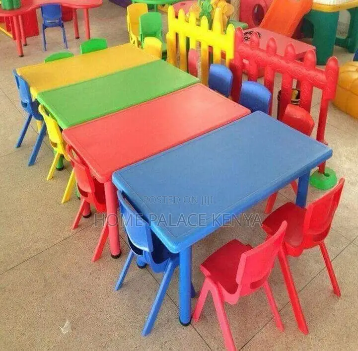 Kids Table; Strong and Durable Kindergarten Study Table for Preschool