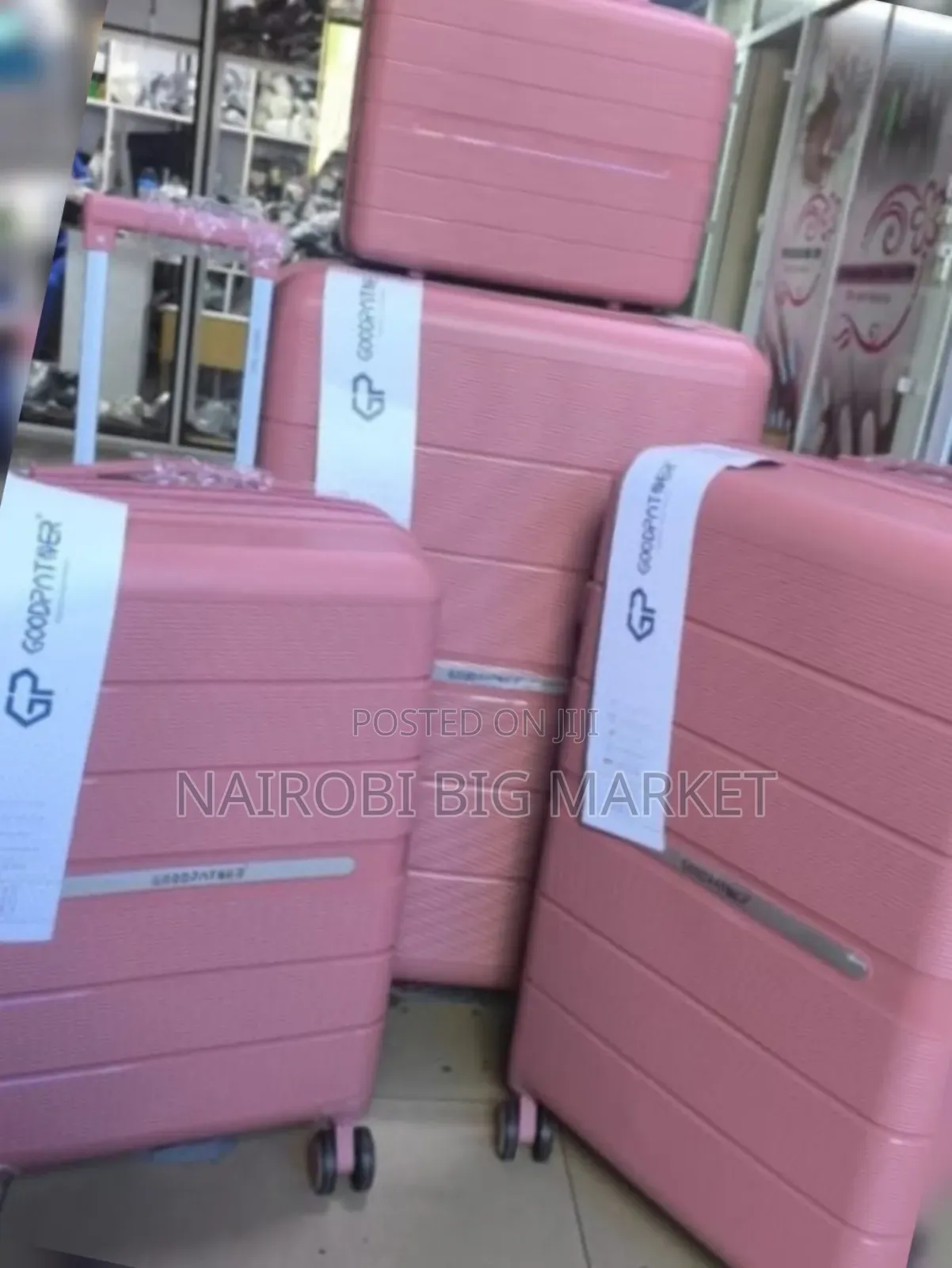 Fashion 4 in 1 Unbreakable Rubber Suitcase Size 1