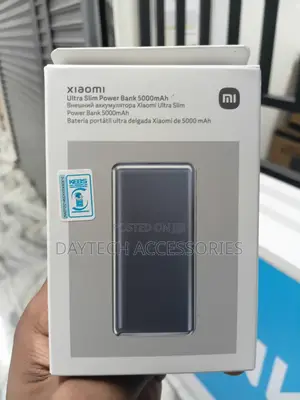 Xiaomi Ultra Slim Power Bank 5000mAh in Space Gray