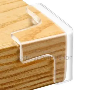 4 Pieces T-Shaped Transparent Baby Safety Corner Protectors Guards