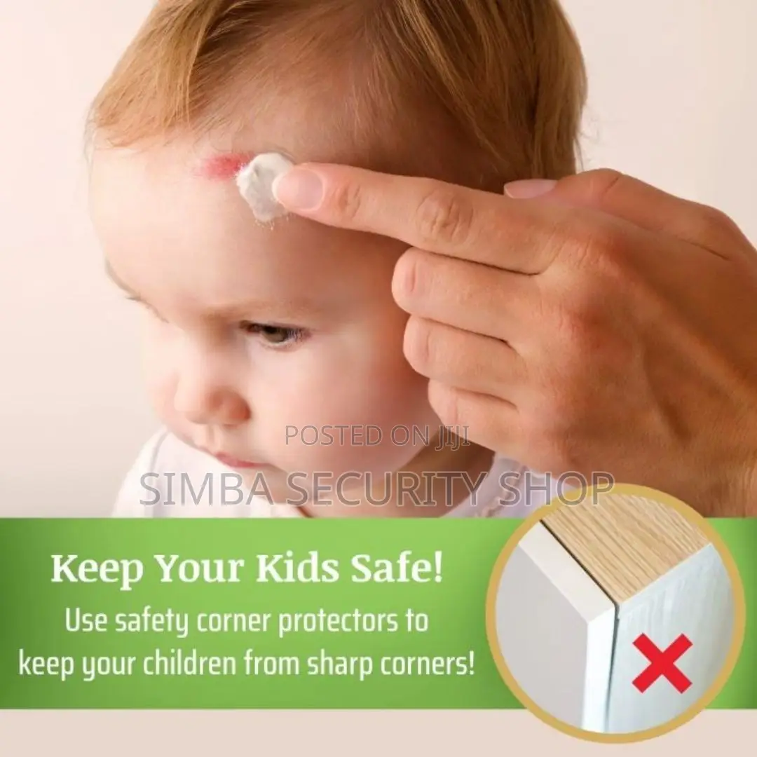 4 Pieces T-Shaped Transparent Baby Safety Corner Protectors Guards