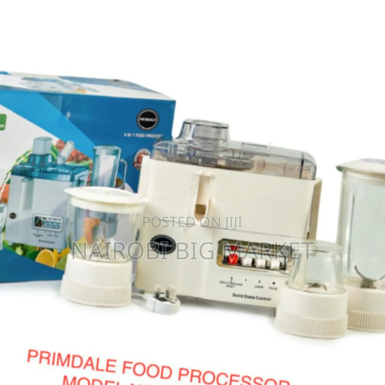 Primdale 4 in 1 Juice-Blender-Grinder Mill Food Processor