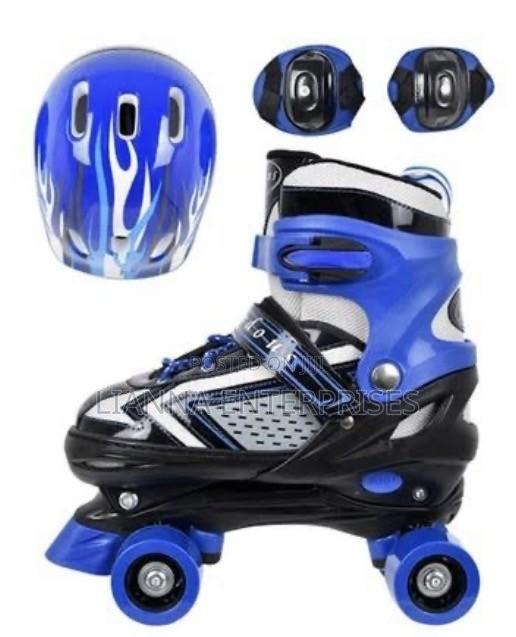 Blue Skating Shoes
