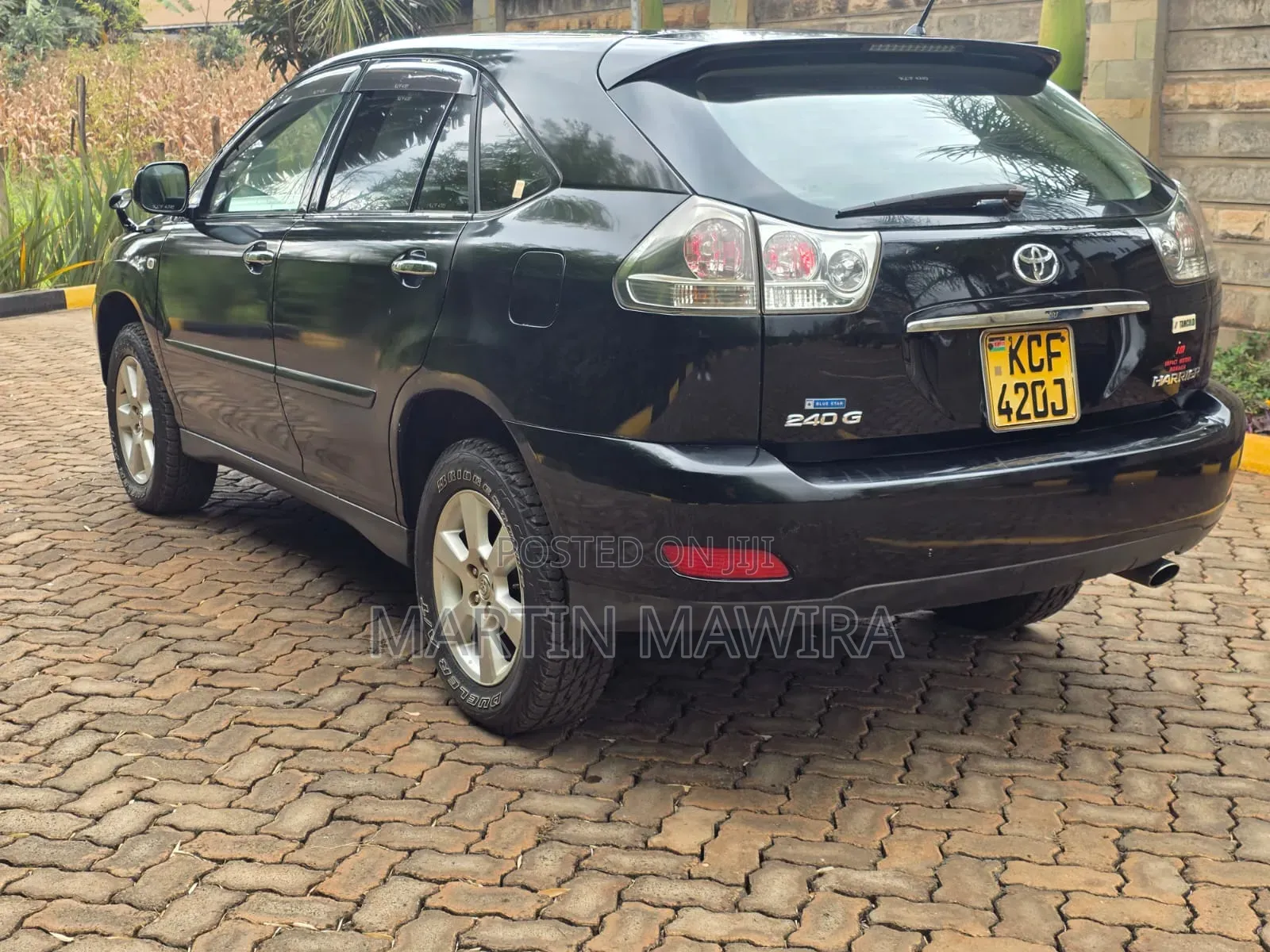 Toyota Harrier 2008 Black