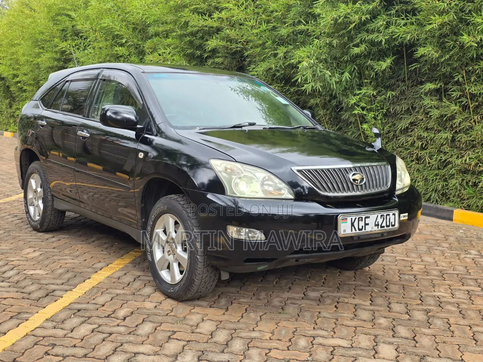 Toyota Harrier 2008 Black