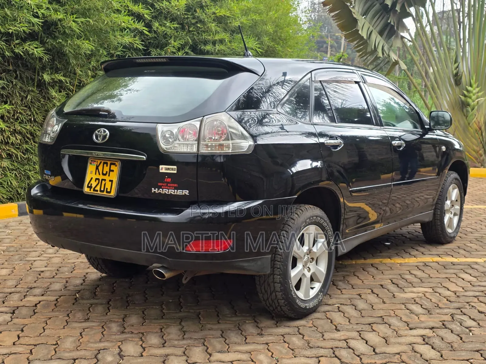 Toyota Harrier 2008 Black