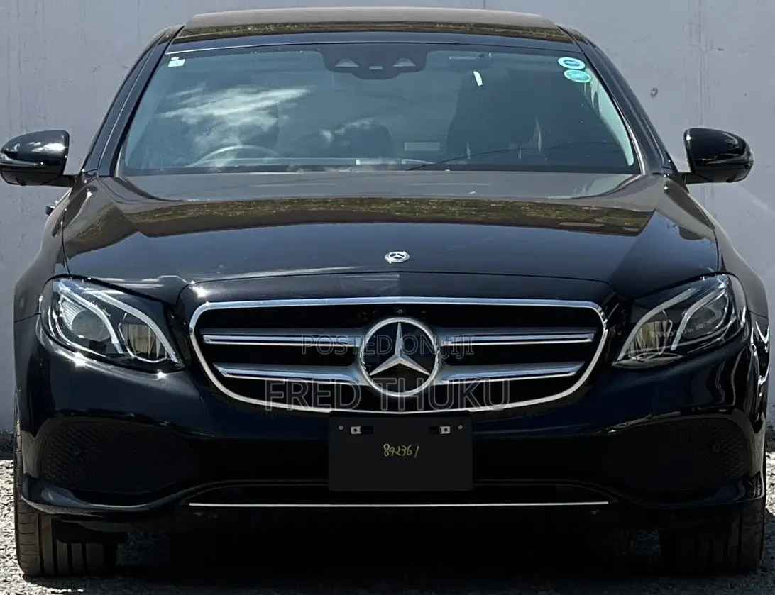 Mercedes-Benz E200 2019 Black