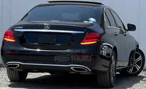 Mercedes-Benz E200 2019 Black