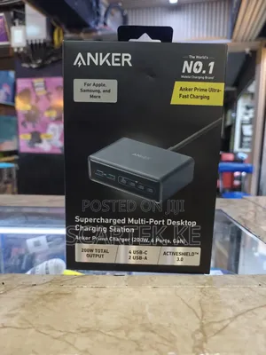 Anker Multi-Port Desktop Charging Station (200w,6Port)