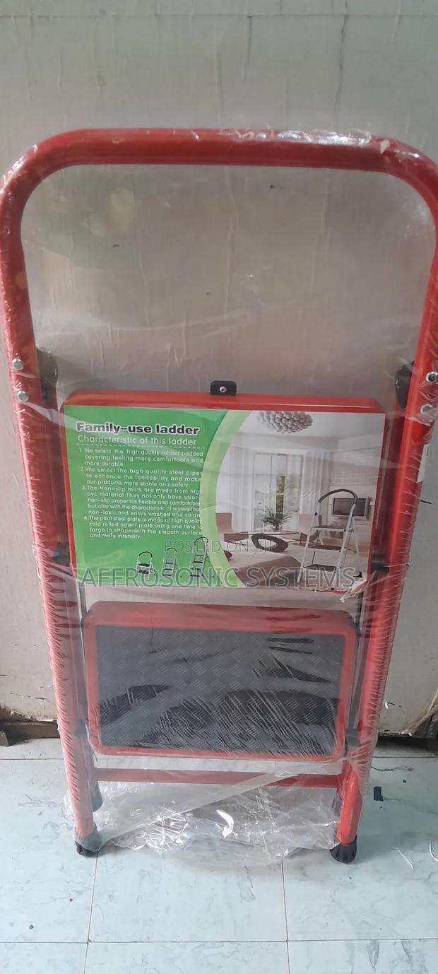 2 Steps Stool Steel Step Ladder - thumbnail 2