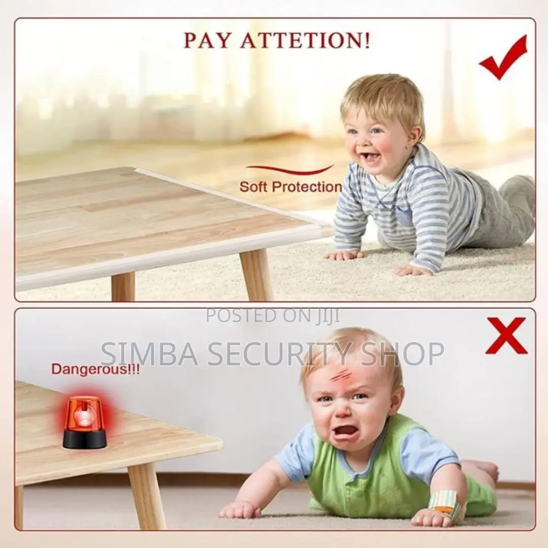 8 PCS 3 Sided Silicone Furniture Edge Guards for Babies Kids Cushion