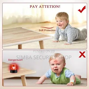 8 PCS 3 Sided Silicone Furniture Edge Guards for Babies Kids Cushion