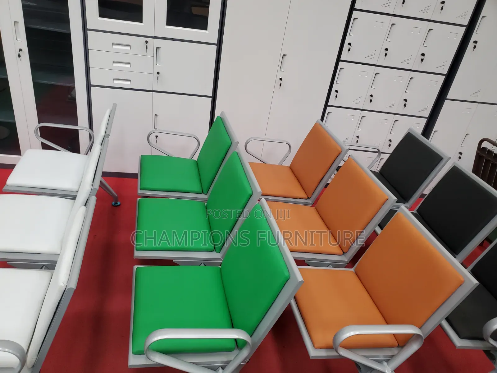 3-Seater Link/Reception/Airport Chairs