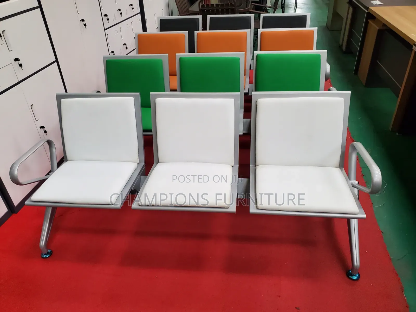 3-Seater Link/Reception/Airport Chairs