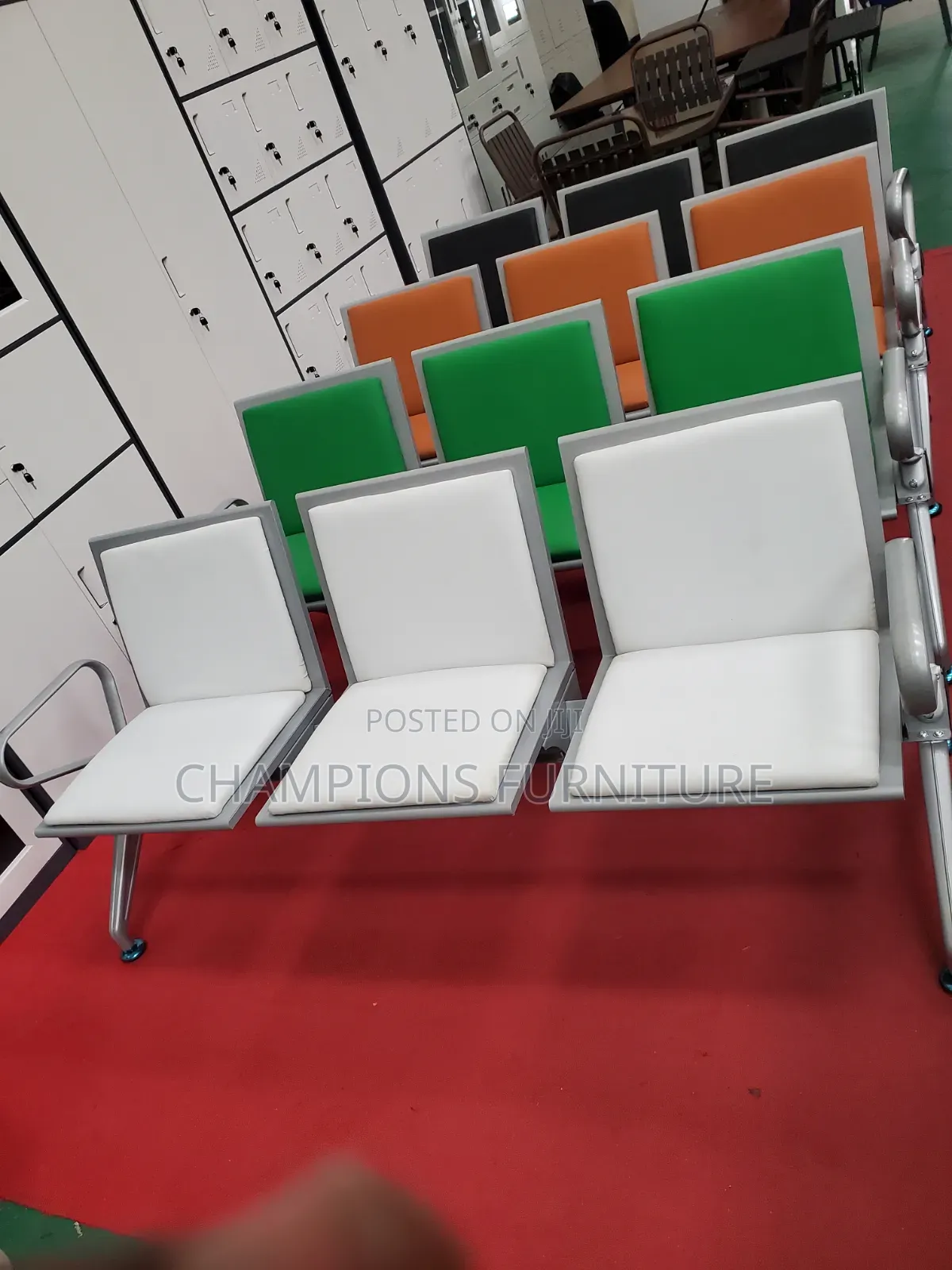 3-Seater Link/Reception/Airport Chairs