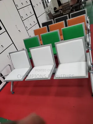 3-Seater Link/Reception/Airport Chairs