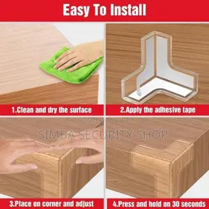 12 Pack T Shape Corner Guard Baby Proofing Anti-Collision Bumpers