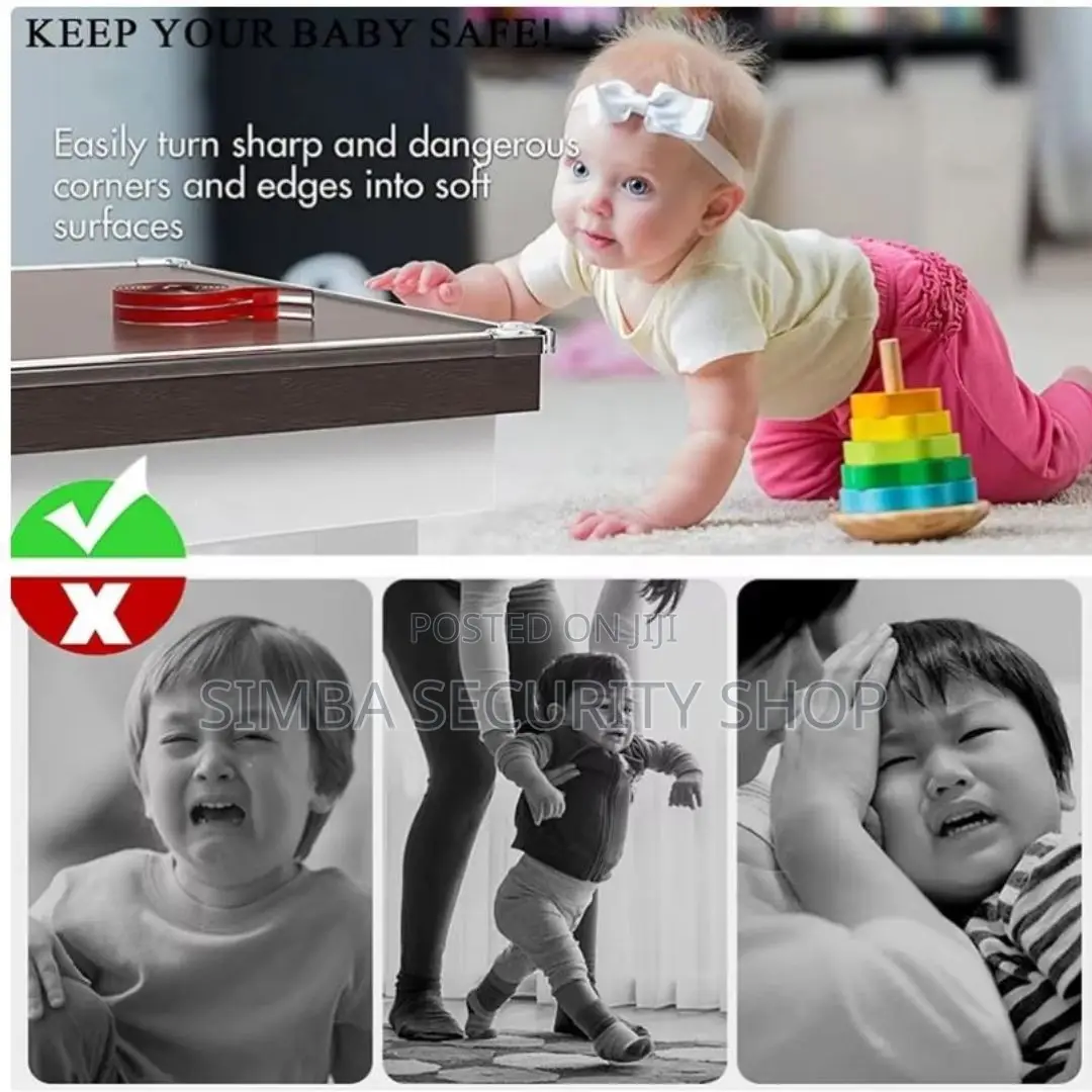12 Pack T Shape Corner Guard Baby Proofing Anti-Collision Bumpers