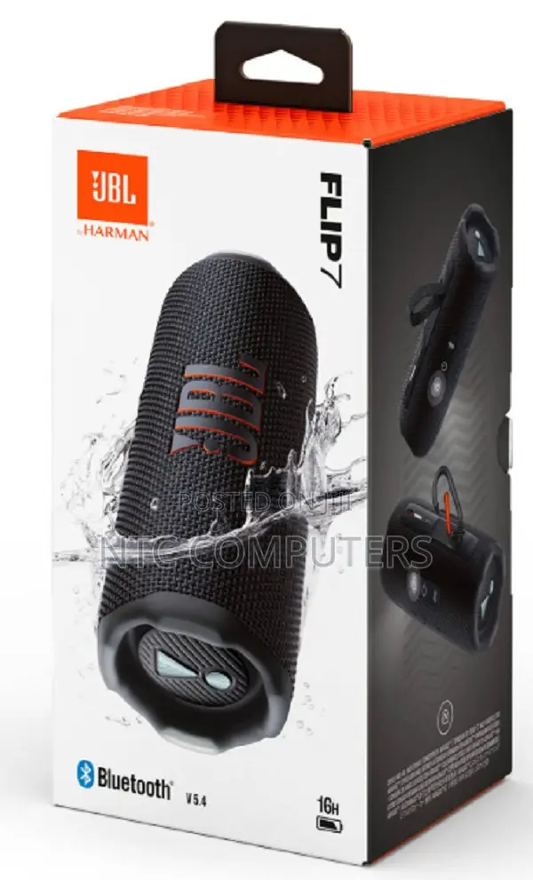 JBL Flip 7 | Portable Waterproof and Drop-Proof Speaker