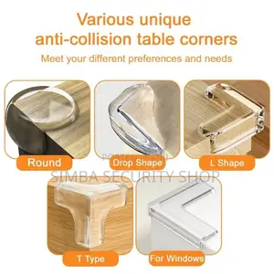 12 Pack T Shape Corner Guard Baby Proofing Anti-Collision Bumpers