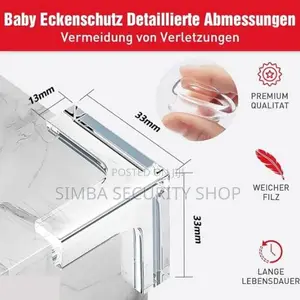 16 Pieces Baby Safety Baby Corner Protectors Table Sticker Guard Kids