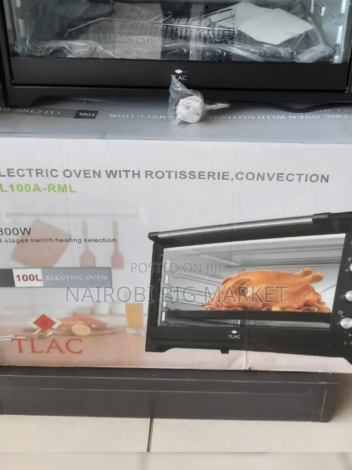 100l Tlac Electric Oven With Rotisserie