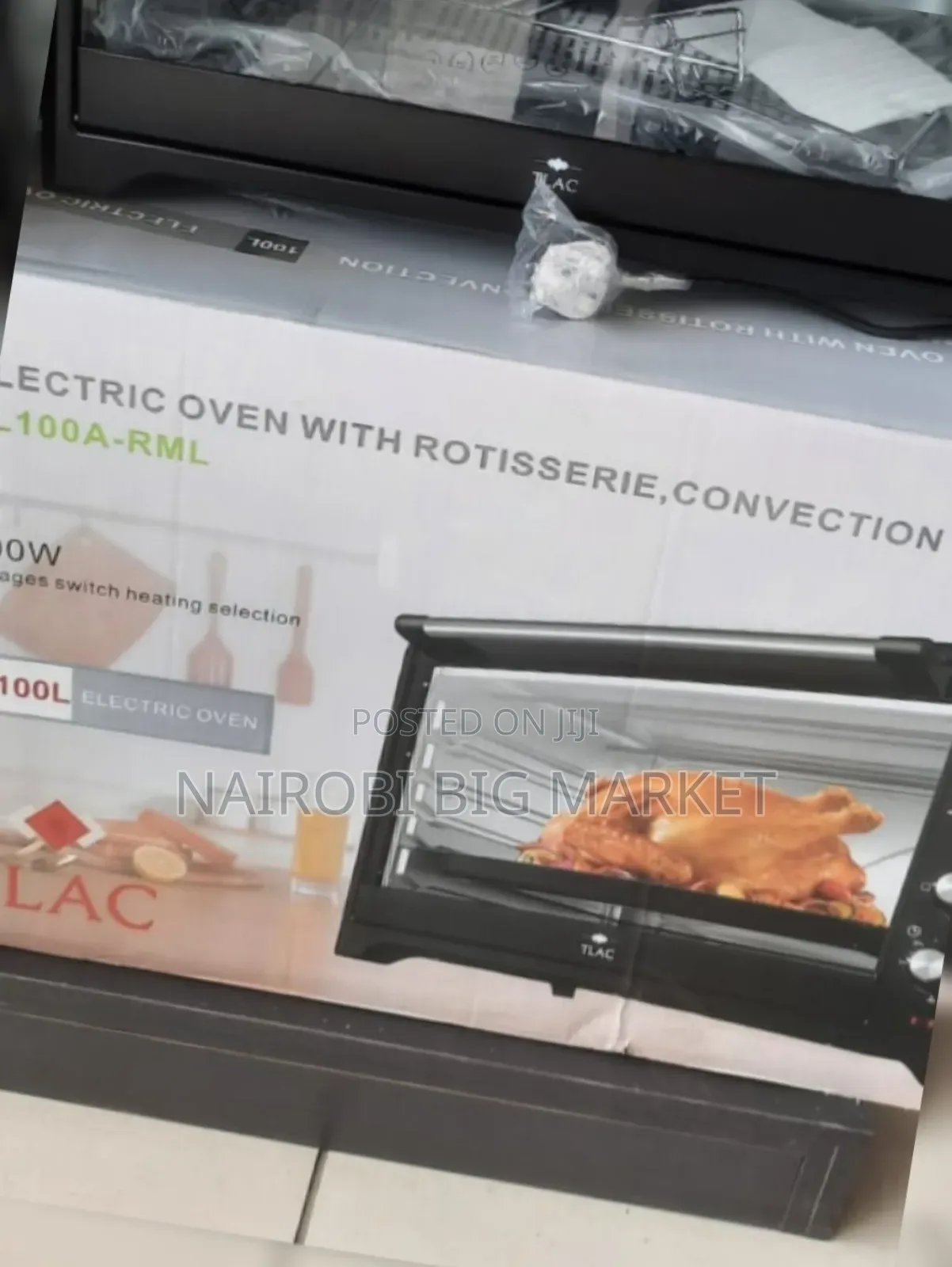100l Tlac Electric Oven With Rotisserie