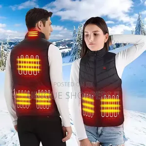 Unisex USB Thermo Heating Sleeveless Jacket