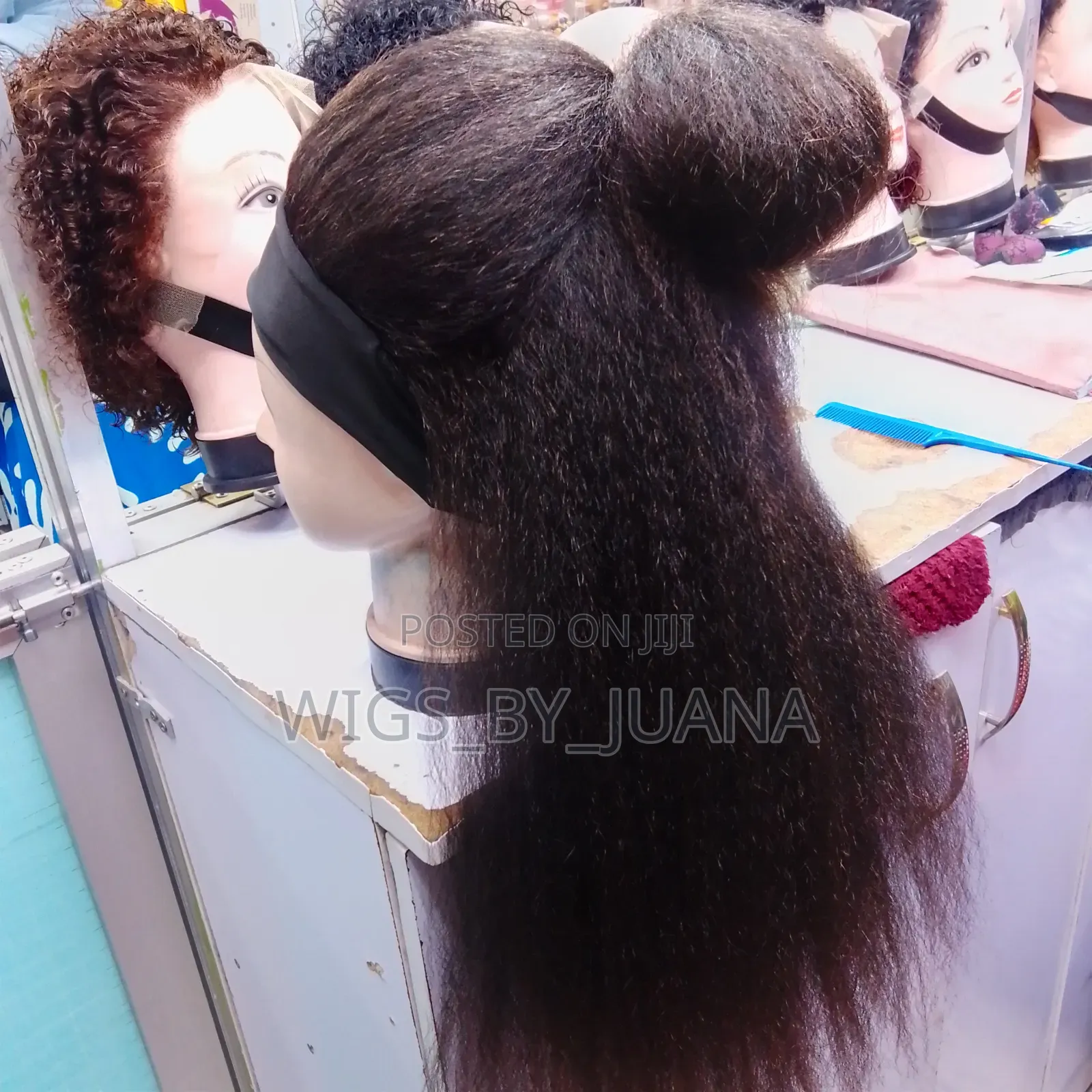 Cute Semi Headband Wig Unit
